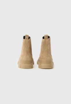 GENEPI - Classic Ankle Boots - Beige -The LBD Shop ea81201621054af69cc12f6af7ce75cc