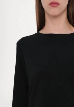 MULTIA - Long Sleeved Top - Nero -The LBD Shop ecbedde2caaa49269f190f07ddea082f