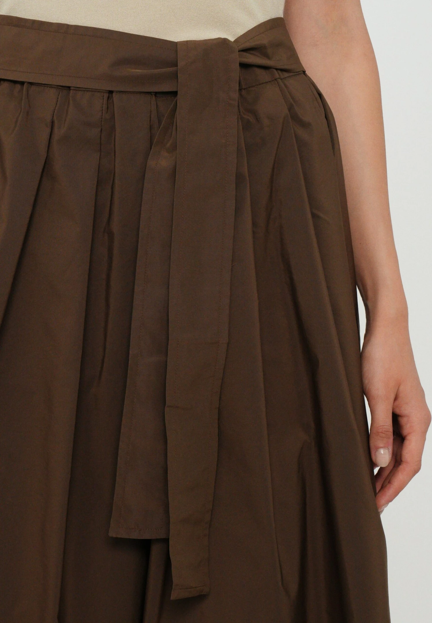 ZARDA - A-line Skirt - Cioccolato 7 ZARDA - A-line Skirt - Cioccolato - Image 7