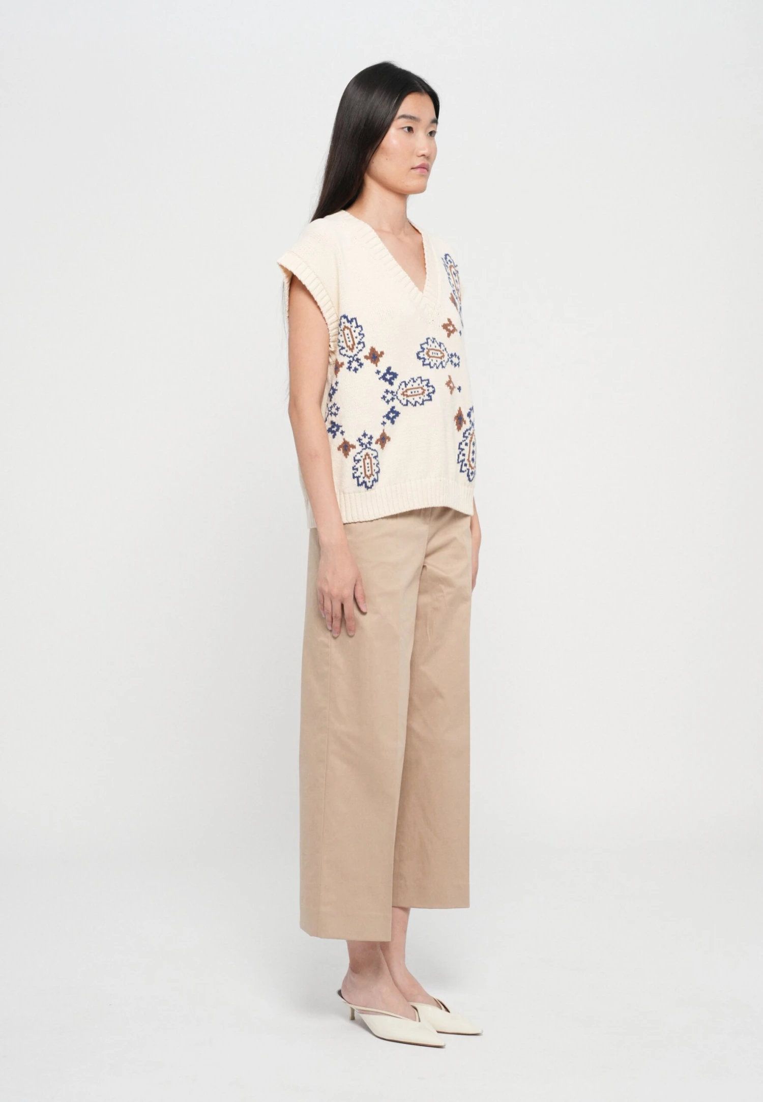 CRUSCA - Waistcoat - Avorio 4 CRUSCA - Waistcoat - Avorio - Image 4