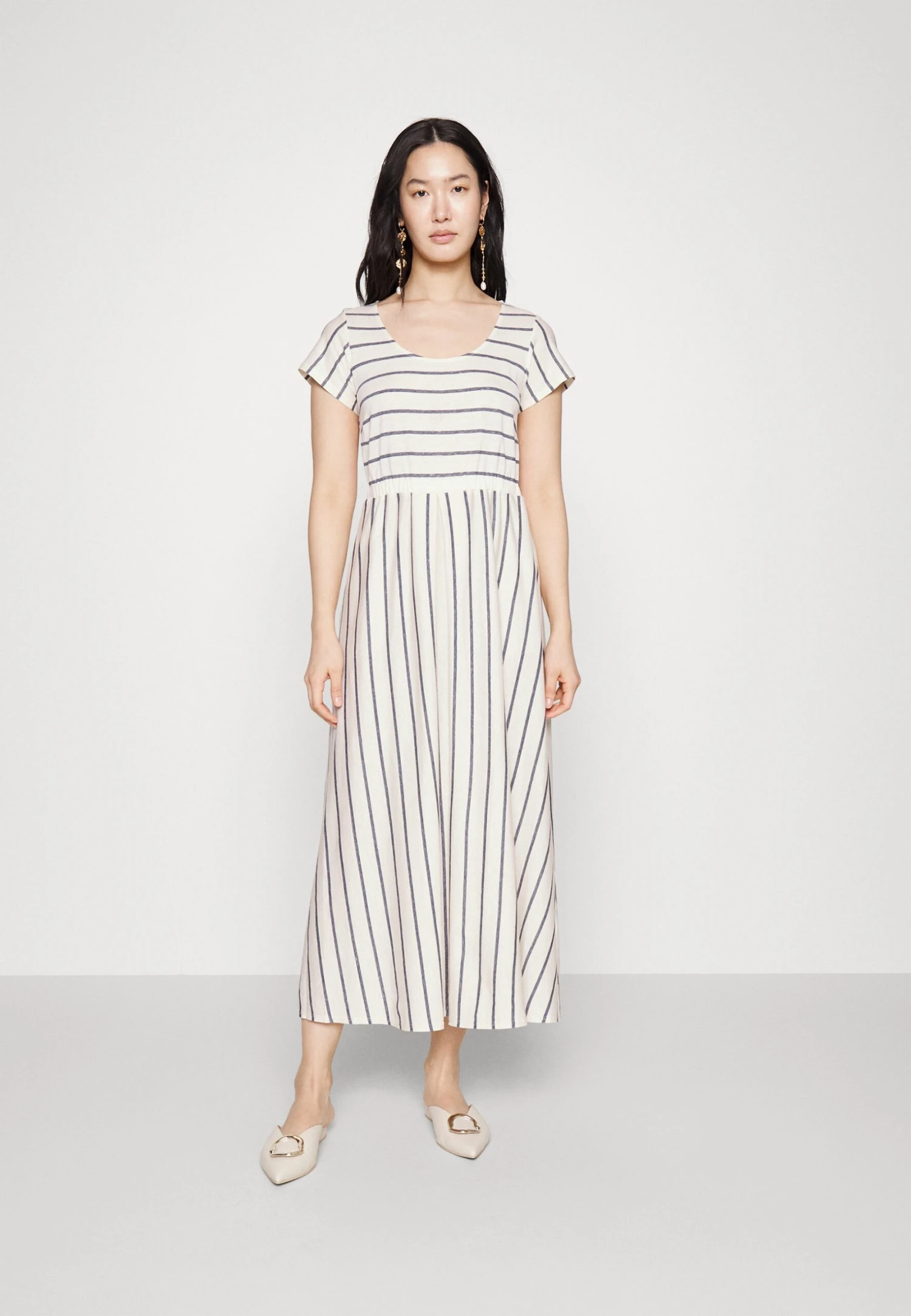 Edicola - Day Dress - Blu 1 Edicola - Day Dress - Blu