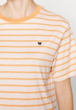 Editto - Print T-Shirt - Arancio -The LBD Shop f208e3736bac4b28bd5b9a89f0f53497