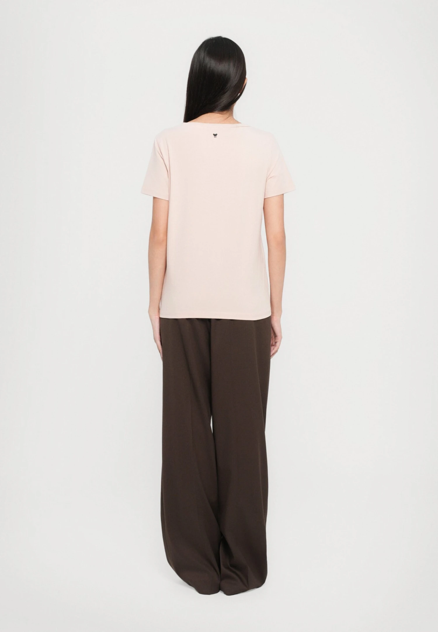 Basic T-shirt - Cipria 3 Basic T-shirt - Cipria - Image 3