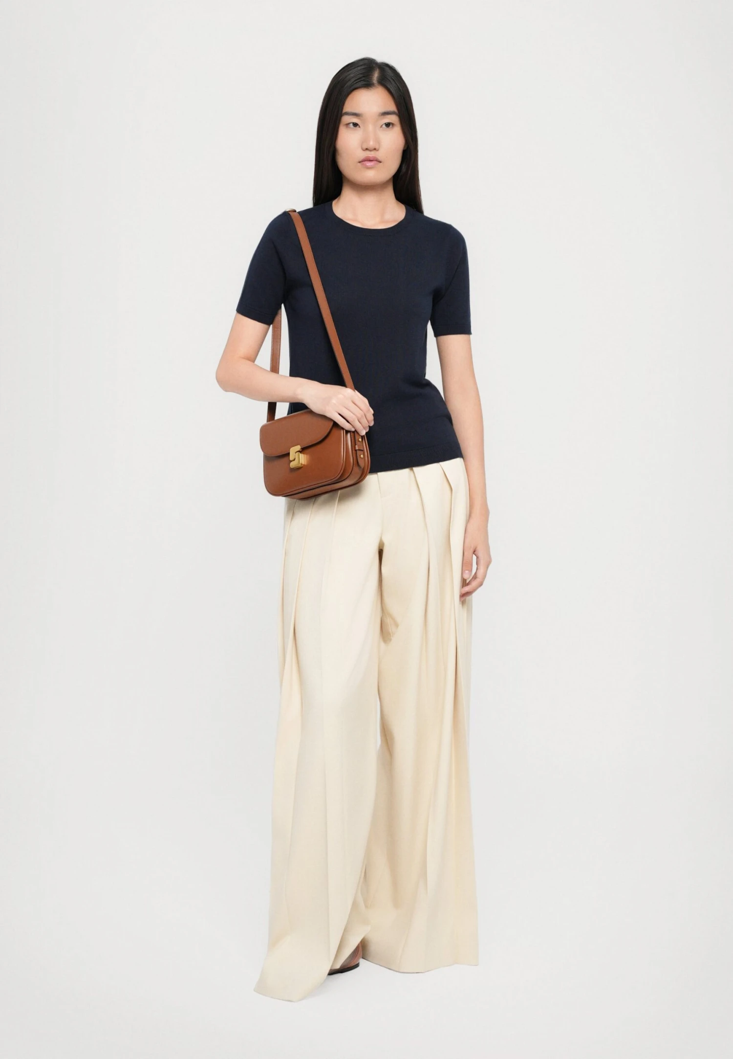 AGRO - Basic T-shirt - Blu 2 AGRO - Basic T-shirt - Blu - Image 2