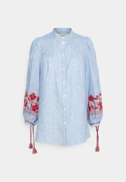 Legno - Blouse - Blu -The LBD Shop f50ad6bc768046a5b3d878c9ad4c68fd