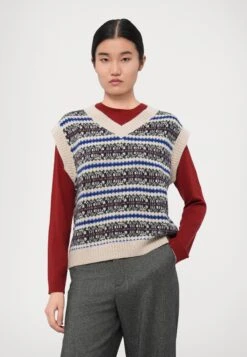 FLERES - Waistcoat - Ecru -The LBD Shop f517835a574a49699ddb3303bd32358a