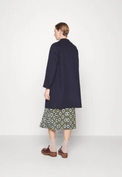 Rivetto - Classic Coat - Blu -The LBD Shop f538669b419541369056ec0128cbac8d