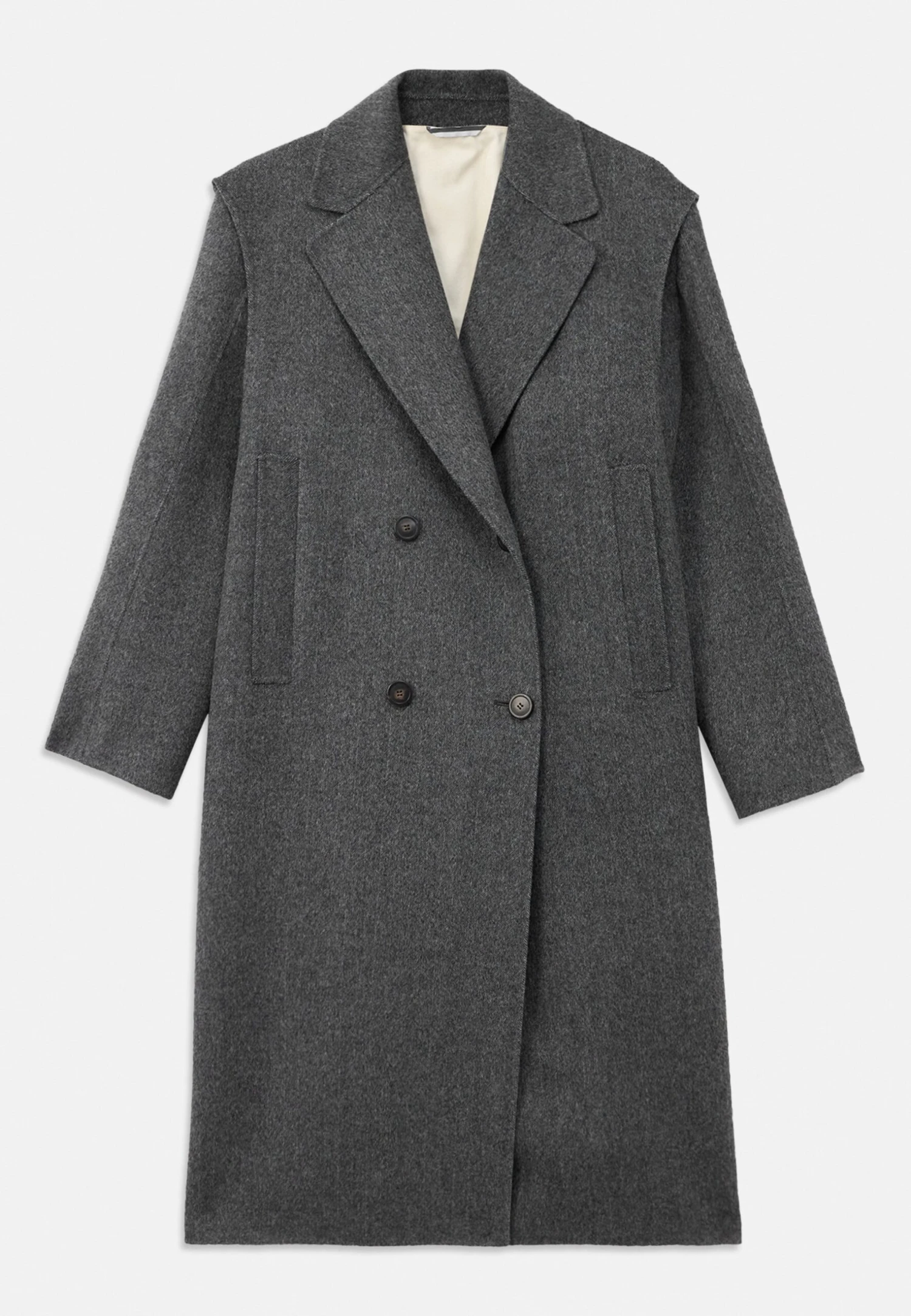 SABADEL - Classic Coat - Antracite 6 SABADEL - Classic Coat - Antracite - Image 6