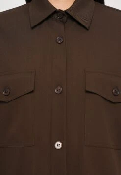 FIRMINA - Button-down Blouse - Marrone Scuro 13 FIRMINA - Button-down Blouse - Marrone Scuro -The LBD Shop f90c844a642348ddb318879e3ac12a36