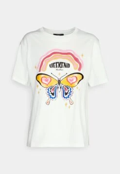 Denaro - Print T-Shirt - Bianco -The LBD Shop fa1c52b91262403c8ff147a69d105295