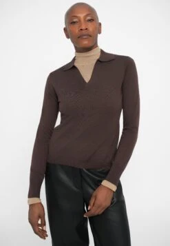 CAPPA - Jumper - Cioccolato -The LBD Shop fac14fbaa815432dbf7cf1c1ba363baa