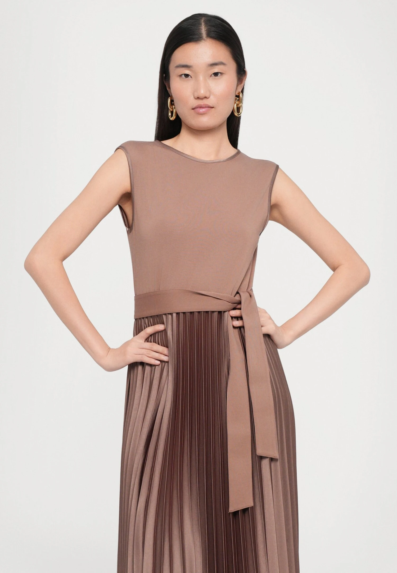 SAMUELE - Day Dress - Marrone 5 SAMUELE - Day Dress - Marrone - Image 5