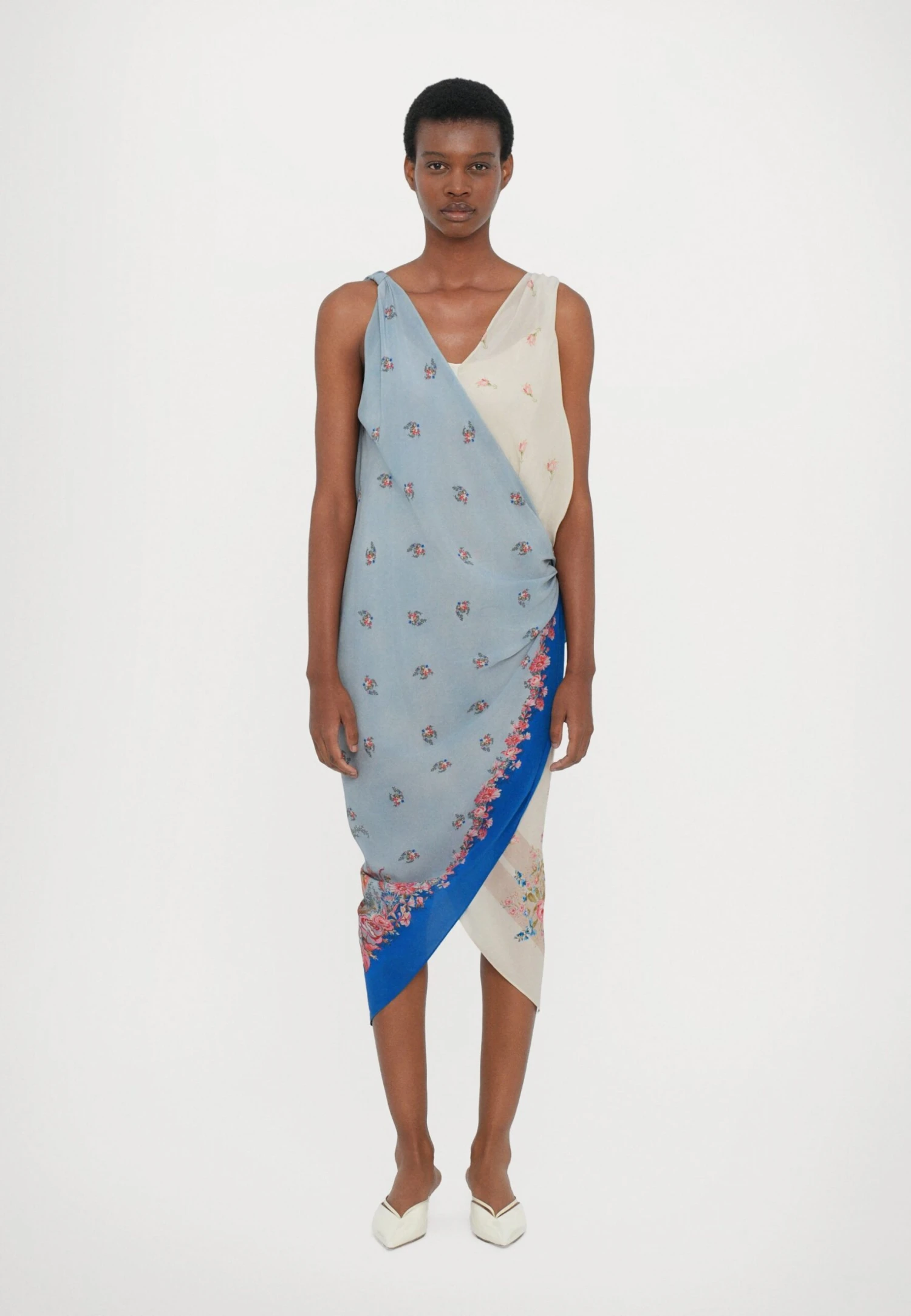 CANTONE - Day Dress - Navy 1 CANTONE - Day Dress - Navy