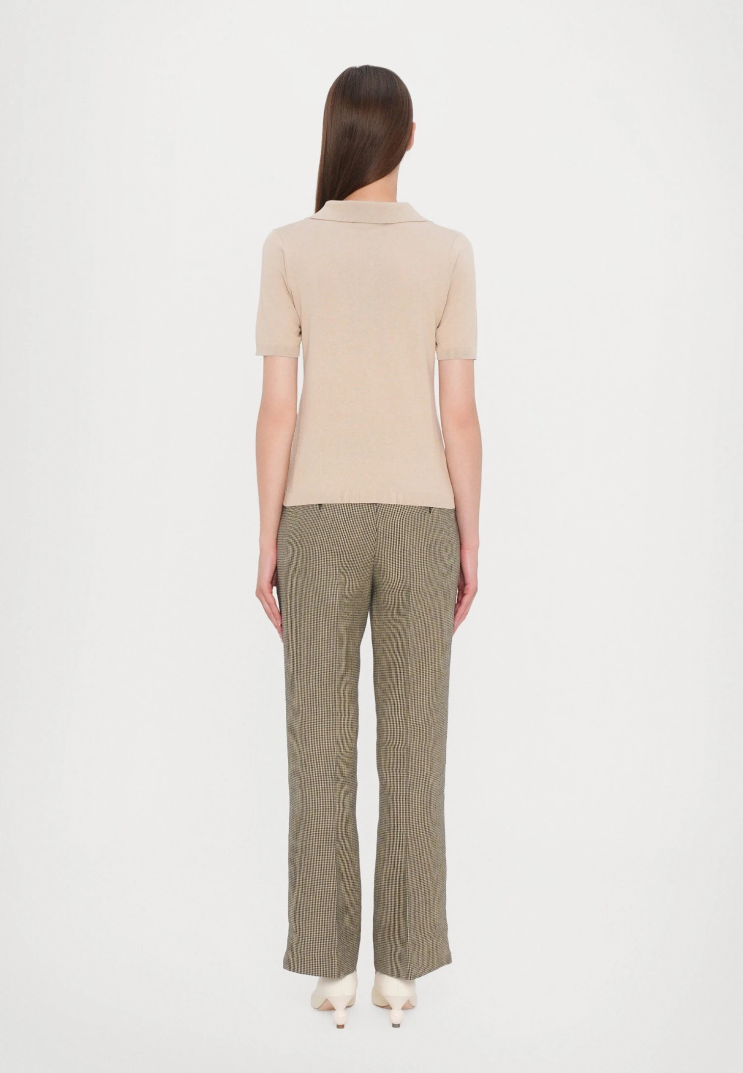 RONCOLO - Polo Shirt - Beige 3 RONCOLO - Polo Shirt - Beige - Image 3