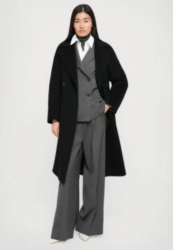 CASCIA - Classic Coat - Nero -The LBD Shop fca8e33dcf204059b36d028b2b113a18