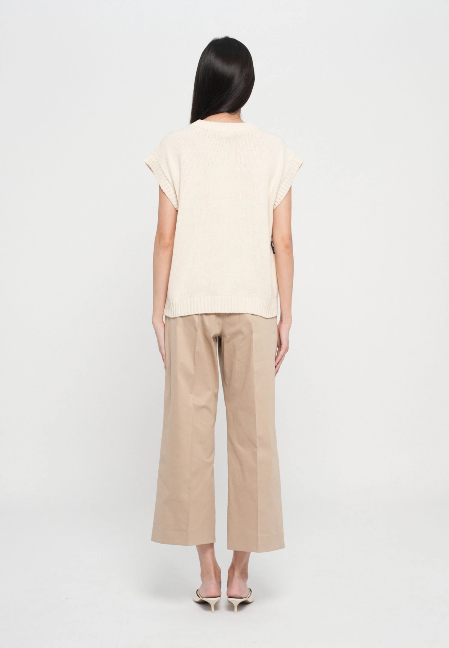 CRUSCA - Waistcoat - Avorio 3 CRUSCA - Waistcoat - Avorio - Image 3