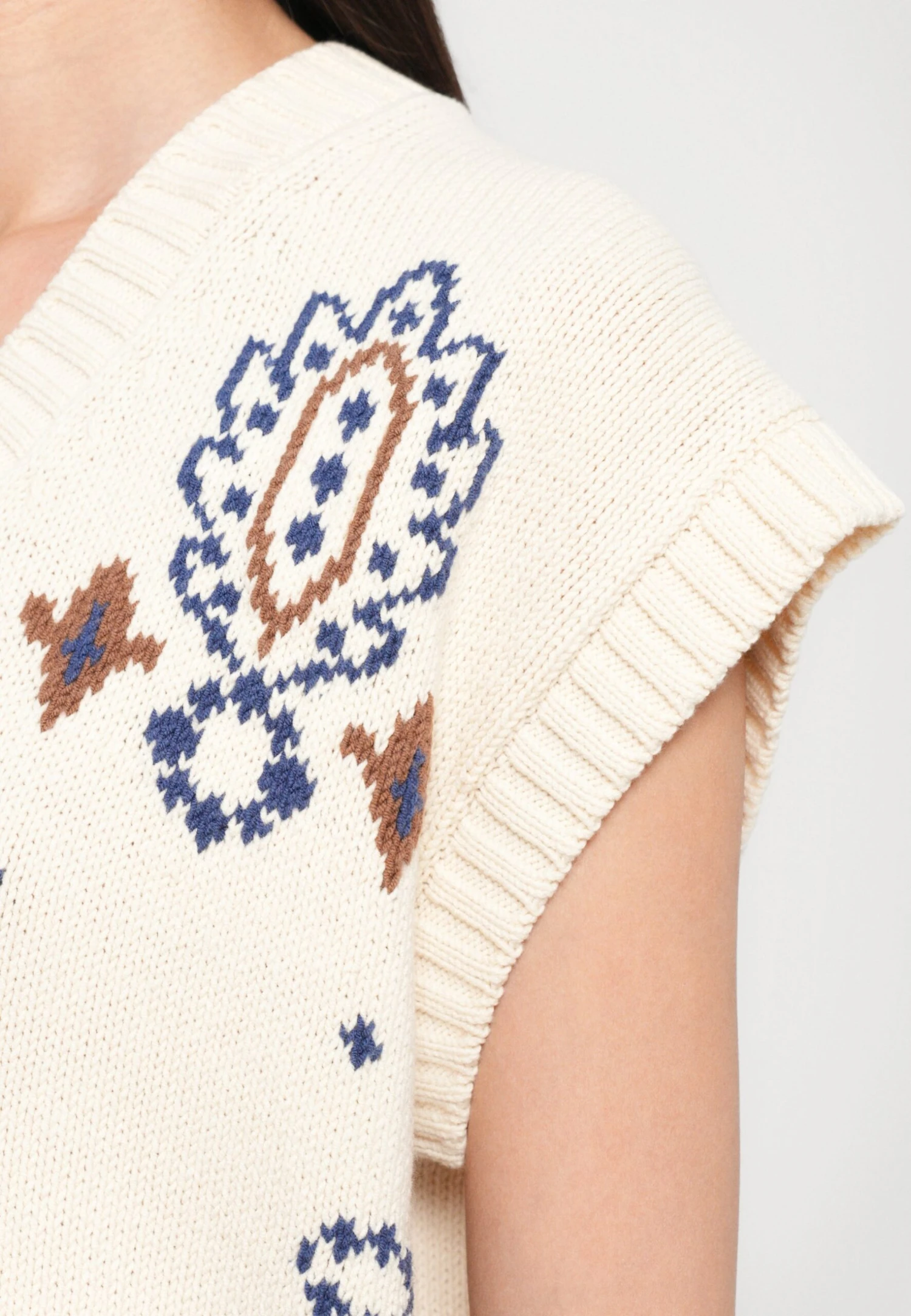 CRUSCA - Waistcoat - Avorio 7 CRUSCA - Waistcoat - Avorio - Image 7