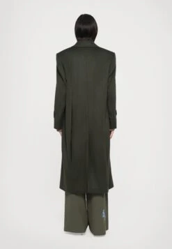 SMALTO - Classic Coat - Verde Scuro -The LBD Shop fed5bc5258d94a3a90171c44f813dd0b